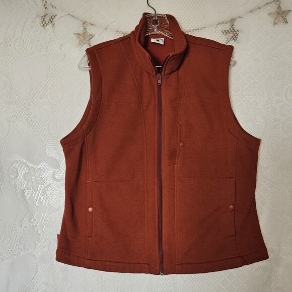 Sorel Womens Large Sweater Vest Comfort Outdoor Hiking Camping Warmth Gorpcore - Picture 5 of 12